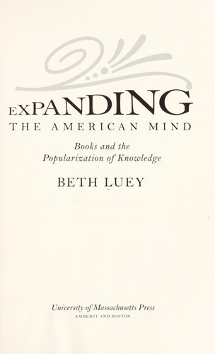 Expanding the American mind