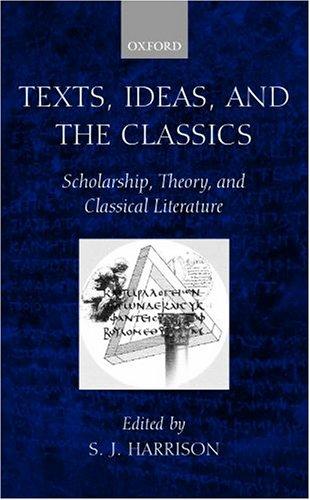 Texts, Ideas, and the Classics