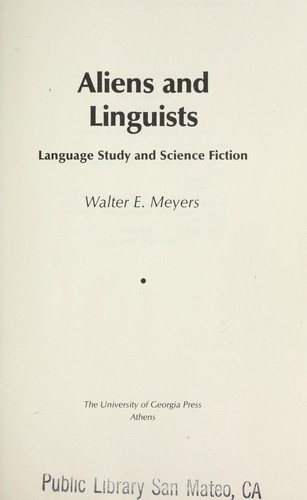 Aliens and linguists