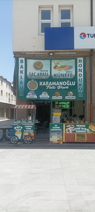 SAC ARASI künefe BAKLAVA KARAMANOGLU TATLIPARK dondurma SALEP küçük fotoğraf 2