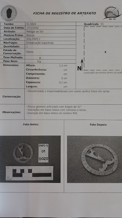 Museu do Naufrágio. ONG PAS. Projeto de arqueologia subaquática küçük fotoğraf 3