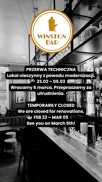 Winston Bar | Cocktail Bar centrum Gdańsk küçük fotoğraf 4