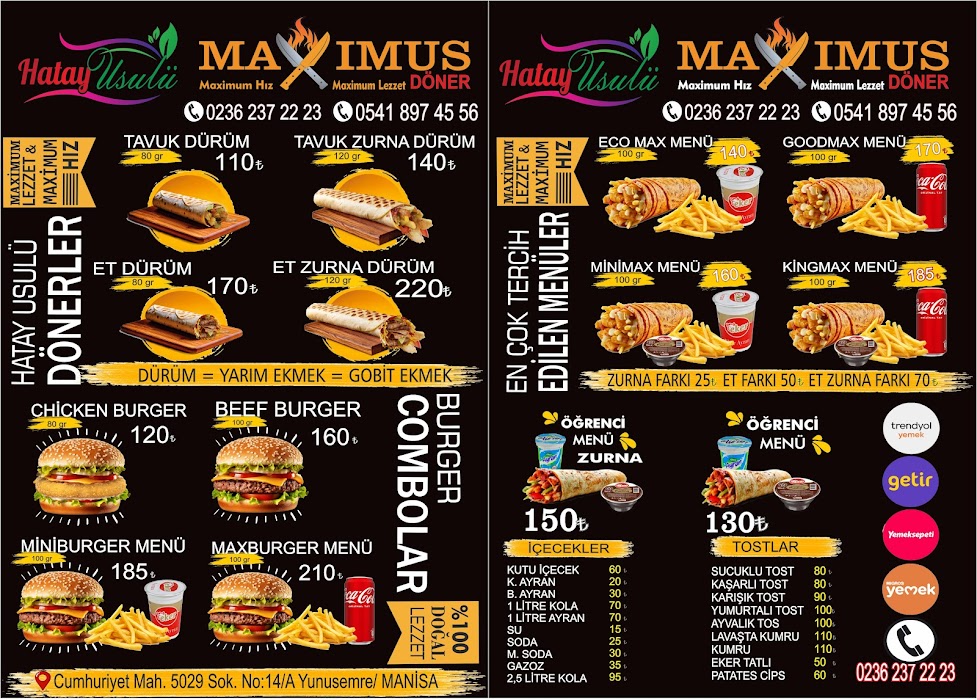 MAXSİMUS DÖNER küçük fotoğraf 2