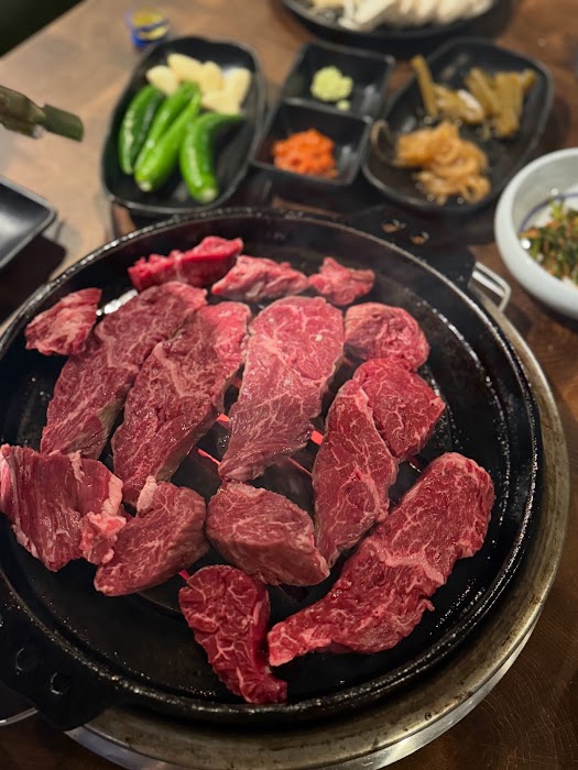 무쇠화로Busan Korean BBQ Restaurant Musoe Hwaru Seomyeon pork Beef | 韓國 küçük fotoğraf 3